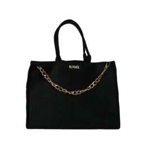 Monotone Case Tote in Black